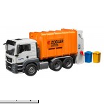 Bruder Man Tgs Rear Loading Garbage Orange Vehicle 03762 MAN TGS Orange B01MS4CO9G